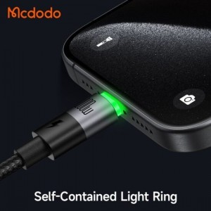 کابل دو سر Type-C و لایتنینگ مک دودو Mcdodo CA-670 توان 100 وات طول 1.5 متر  &quot;یک سال گارانتی&quot;