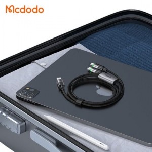 کابل دو سر Type-C و لایتنینگ مک دودو Mcdodo CA-670 توان 100 وات طول 1.5 متر  &quot;یک سال گارانتی&quot;