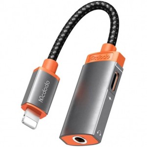 مبدل لایتنینگ به جک 3.5 میلیمتری / لایتنینگ مک دودو مدل CA-6710 &quot;یک سال گارانتی&quot;