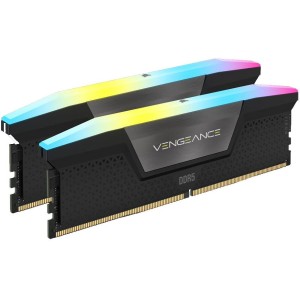 رم کورسیر | CORSAIR VENGEANCE RGB DDR5 RAM 32GB (2x16GB) 6000MHz