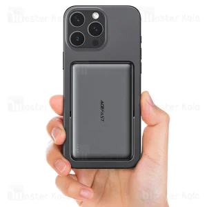 پاوربانک وایرلس 10000 مگ سیف ایس فست ACEFAST M17 توان 22.5 وات دارای استند