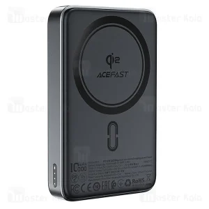 پاوربانک وایرلس 10000 مگ سیف ایس فست ACEFAST M11 توان 30 وات دارای استند