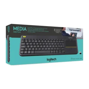 کیبورد بی‌سیم لاجیتک مدل LOGITECH K400 plus