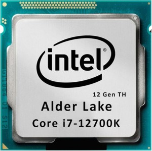 پردازنده مرکزی اینتل سری Alder Lake مدل Core i7-12700K