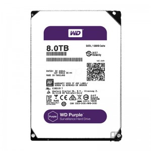هارددیسک اینترنال وسترن دیجیتال Purple ظرفیت 8 ترابایت