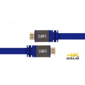 کابل HDMI 2.0 Flat کی نت پلاس مدل KP-HC161 به طول 5 متر