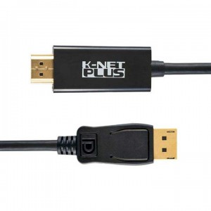 مبدل Displayport به HDMI کی نت پلاس KP-C2105 طول 1.8 متر