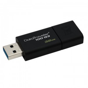 فلش مموری کینگستون DT100 G3 ظرفیت 32 گیگابایت گارانتی اواژنگ