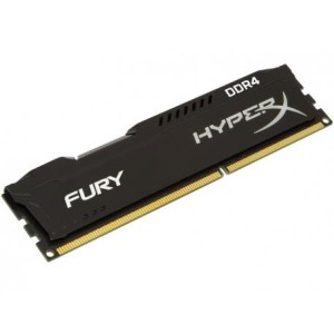 رم دسکتاپ DDR4 تک کاناله 2400 مگاهرتز  Kingston HyperX Fury ظرفیت 8 گیگابایت