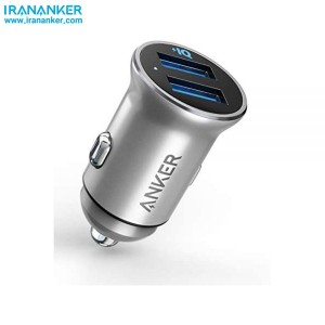 شارژر فندکی انکر مدل A2727 Powerdrive2 Alloy