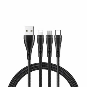 کابل سه سر مک دودو مدل ca-6960 طول 1.2 متر MC DODO