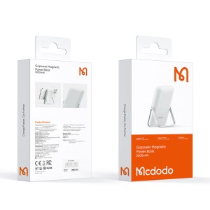 پاوربانک مک دودو مدل MC_7050 ظرفیت 5000 میلی آمپر ساعت MCDODO