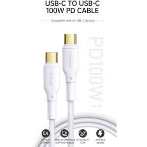 کابل USB-C مک دودو مدل CA-8350 100w طول 1.2 متر