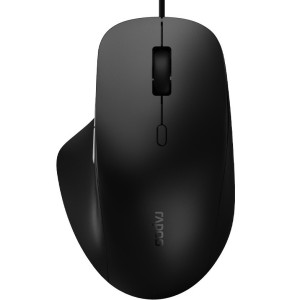 موس با سیم سایلنت رپو  N500 ا Rapoo N500 Wired Optical Mouse