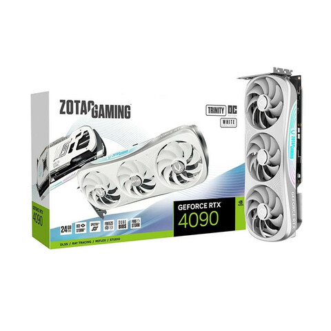 کارت گرافیک زوتک مدل GAMING GeForce RTX 4090 Trinity OC White Edition 24GB