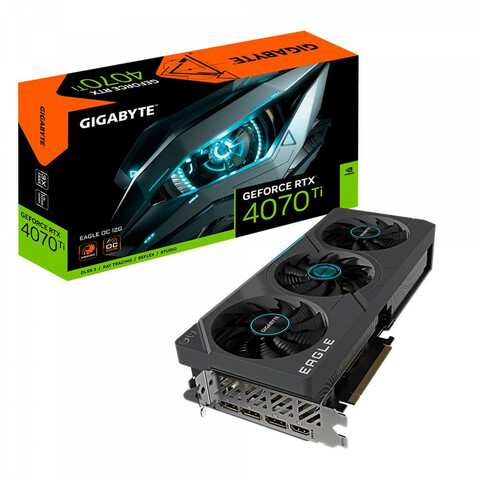 کارت گرافیک گیگابایت مدل  RTX 4070 ti eagle oc 12G