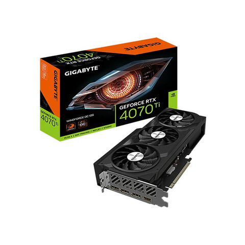کارت گرافیک گیگابایت مدل GeForce RTX 4070 Ti WINDFORCE OC 12GB