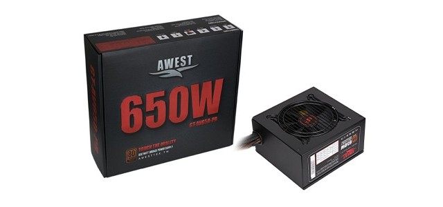 منبع تغذیه استوک کامپیوتر اوست مدل GT-AV650-PB