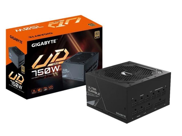 منبع تغذیه استوک  کامپیوتر گیگابایت مدل UD750GM گلد