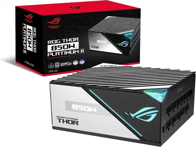 منبع تغذیه استوک  کامپیوتر ایسوس مدل ROG THOR 850W Platinum