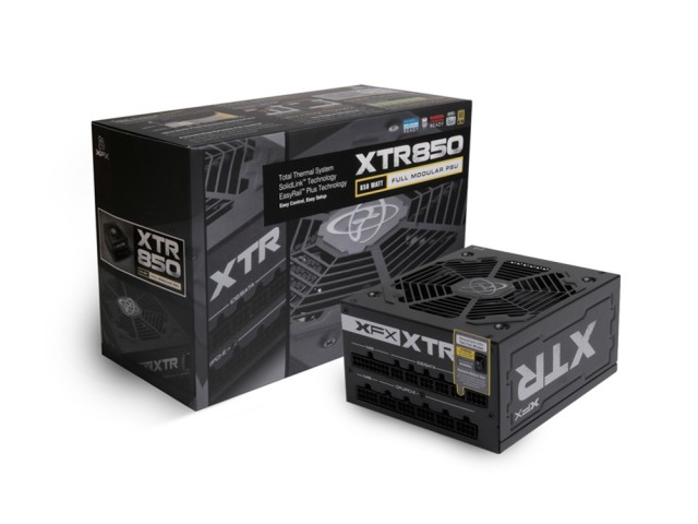 منبع تغذیه استوک  کامپیوتر ایکس اف ایکس مدل XTR XFX 850w 80 gold