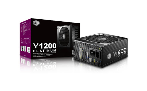 منبع تغذیه استوک  کامپیوتر کولر مستر مدل V1200 PLATINUM