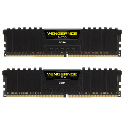 رم دسکتاپ DDR4 دو کاناله 3200 مگاهرتز CL16 کورسیر مدل Vengeance LPX ظرفیت 16 گیگابایت