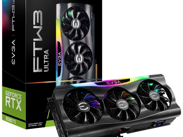 کارت گرافیک استوک RTX 3080 Ti Evga Ultra  FTW3 12GB