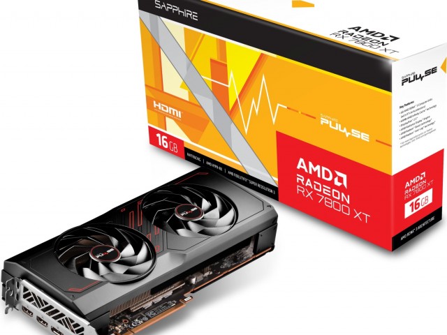 کارت گرافیک SAPPHIRE   PULSE RX 7800 XT GAMING 16GB GDDR6 DUAL DP LITE