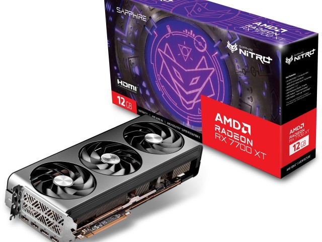کارت گرافیک SAPPHIRE   NITRO+ RX 7700 XT GAMING OC 12GB GDDR6 DUAL DP LITE