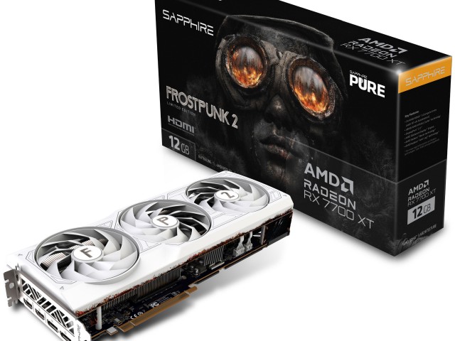 کارت گرافیک SAPPHIRE   PURE RX 7700 XT FROSTPUNK 2 12GB FULL EDITION