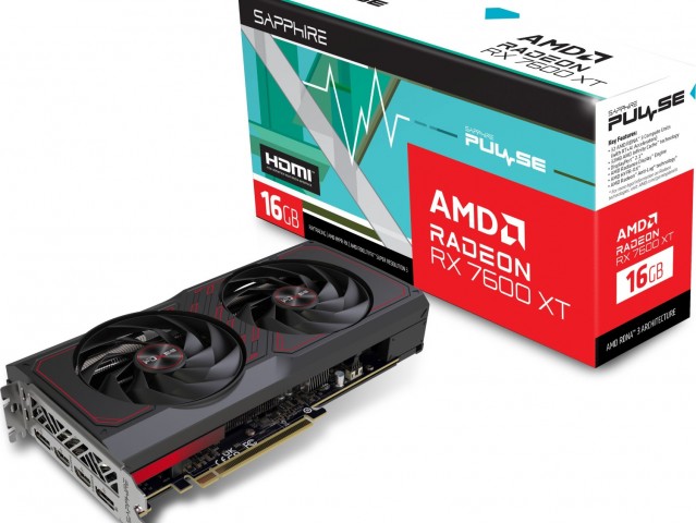 کارت گرافیک SAPPHIRE   PULSE RX 7600 XT GAMING OC 16GB GDDR6 DUAL DP LITE