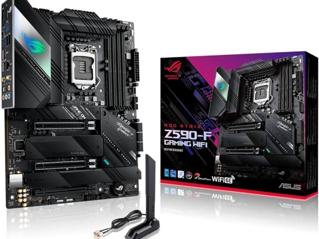 مادربرد استوک Asus rog Z590-F Wifi DDR5