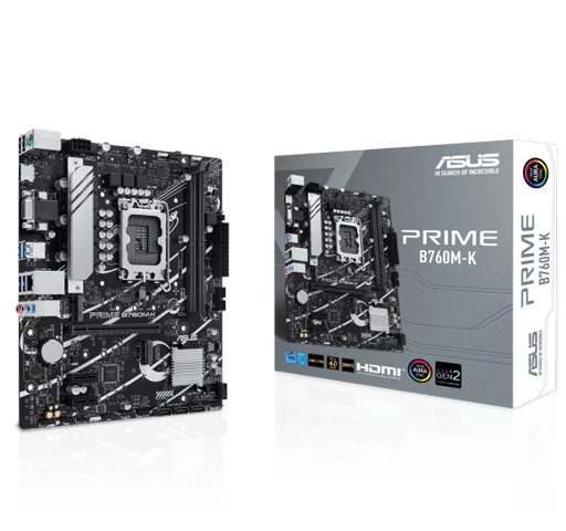 مادربرد استوک Asus B760  MK  D5 برند ایسوس