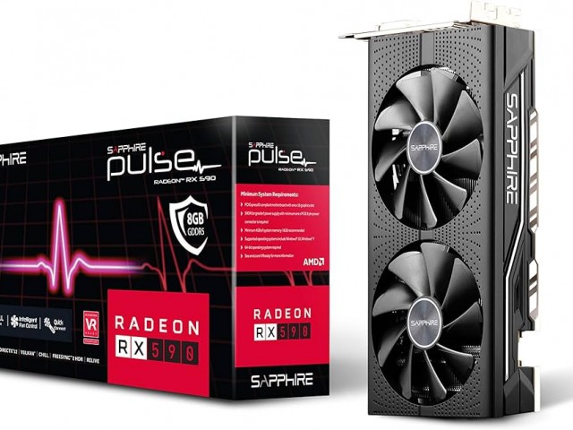 کارت گرافیک RX 590 Sapphire GME 8GB GDDR5 Dual