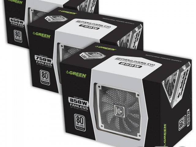 منبع تغذیه استوک ماژولار گرین مدل GP850B-OCPT