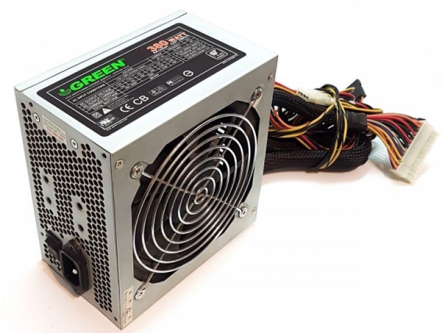 منبع تغذیه گرین مدل GREEN GP380W-A (استوک)