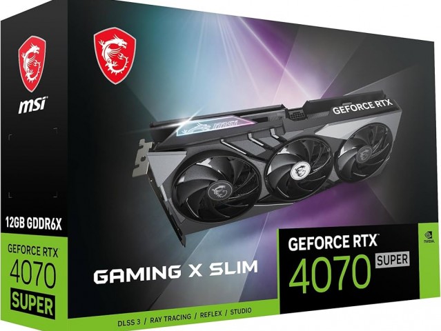 کارت گرافیک RTX 4070 Super Msi Gaming X Slim 12GB