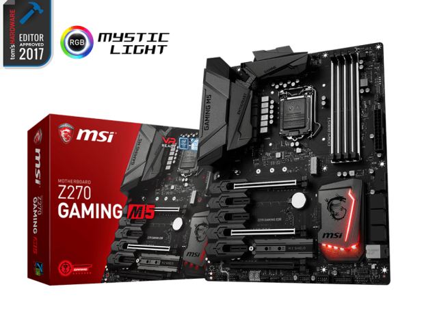 مادربرد استوک MSI Z270 Gaming m5 DDR4
