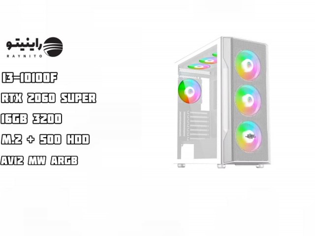 سیستم گیمینگ اقتصادی هایپر نسل 10 کارت گرافیک 8 گیگابایتی