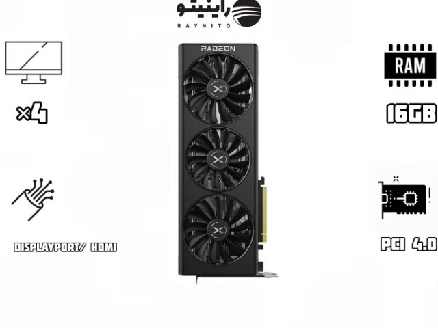 کارت گرافیک استوک ایکس اف ایکس مدل RX 6900 XT SWFT 16GB