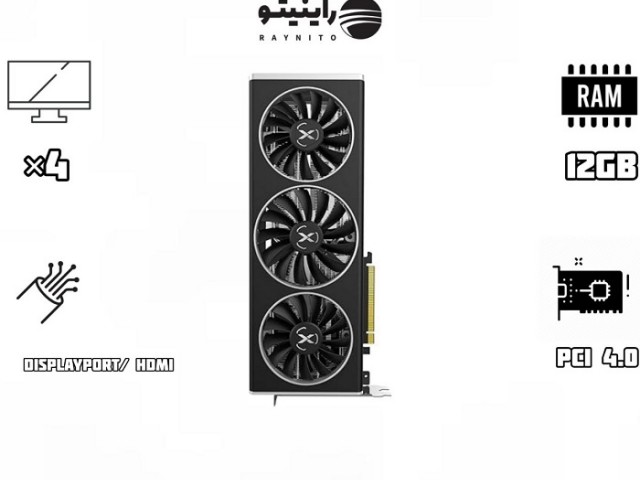 کارت گرافیک استوک ایکس اف ایکس مدل RX 6700 XT Merc