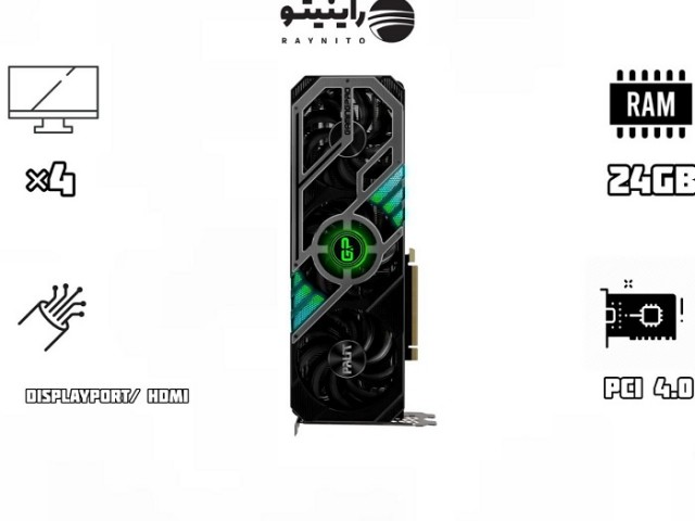 کارت گرافیک استوک Palit GeForce RTX 3090 GamingPro  24GB Go GDDR6X