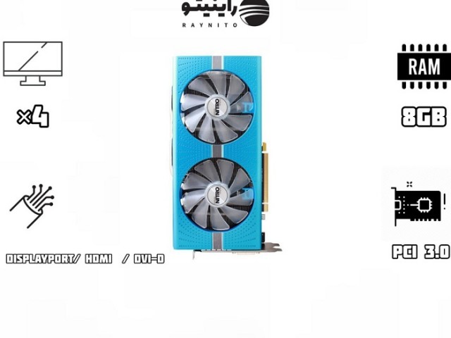 کارت گرافیک استوک سافایر مدل NITRO PLUS RX 580 Special Edition 8GB GDDR5