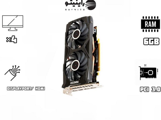 کارت گرافیک استوک GTX 1660 Super Inno3d 6GB