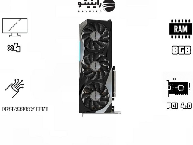 کارت گرافیک استوک گیگابایت مدل Gigabyte RTX 3070 GAMING OC 8G
