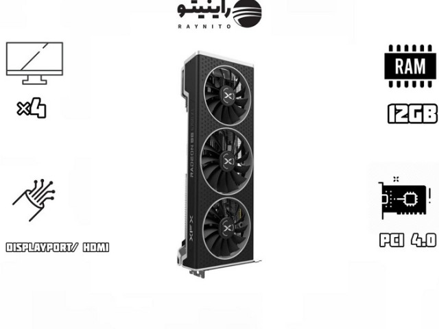 کارت گرافیک استوک RX 6700 Xt XFX Qick 12GB با ظرفیت 12 گیگابایت