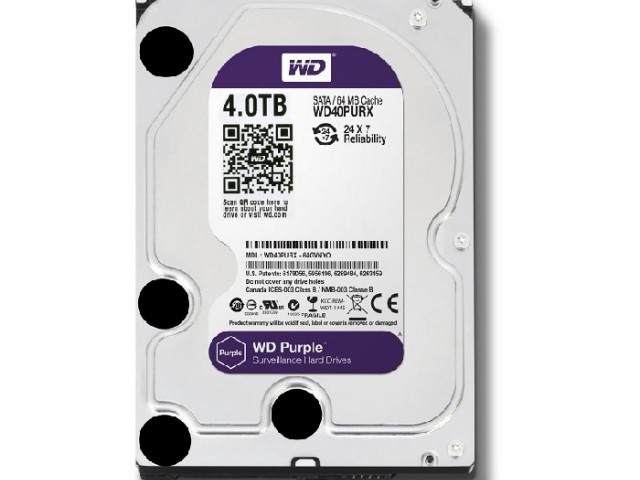 هاردHDD 4T Purple Western Digital (استوک)