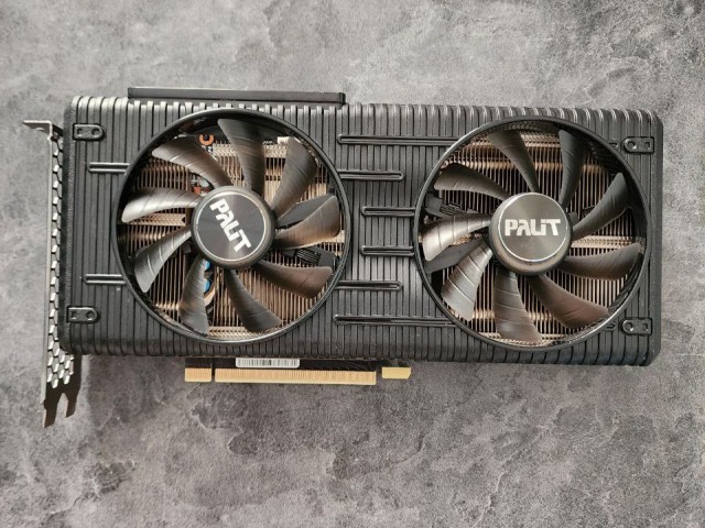 کارت گرافیک استوک پالیت مدل RTX 3060 TI DUAL 8G GDDR6X