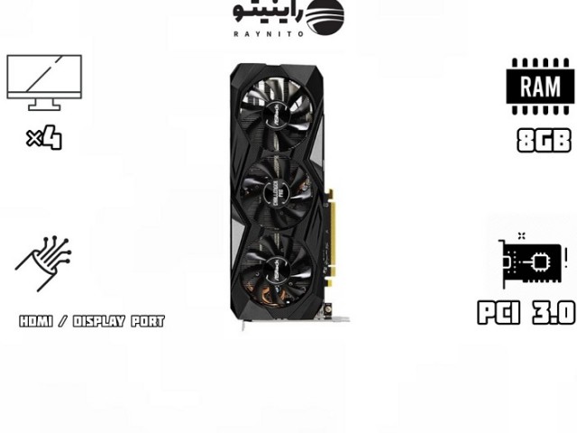 کارت  گرافیک استوک RX 5700 XT Asrock Challenger 8GB